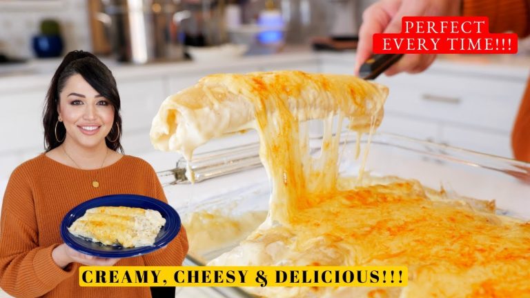 Chi Chi's Mexican Restaurant Style Seafood ENCHILADAS Recipe | Easy SHRIMP & CRAB Enchiladas