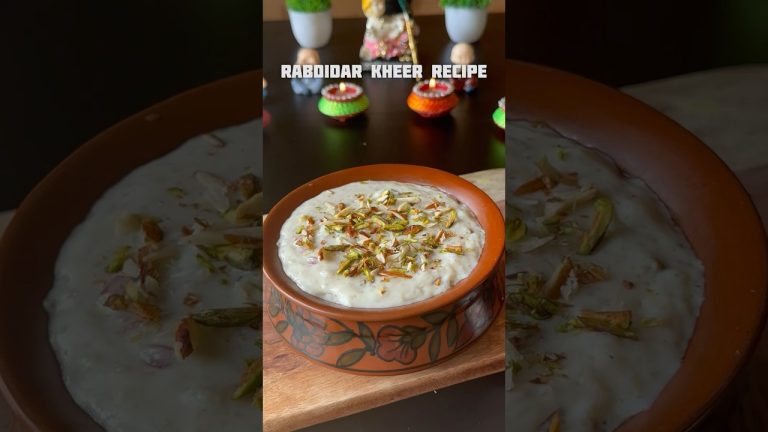 Trending Recipe of Rabdidar Kheer #shorts #dessert #krishna #janamashtami