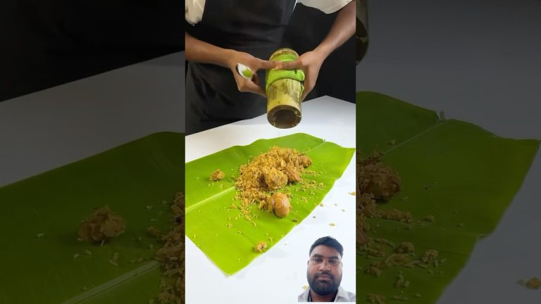 Bamboo Biryani #food #dumbiryani #seafood #cooking #recipe #indianfood #chickendumbiryani