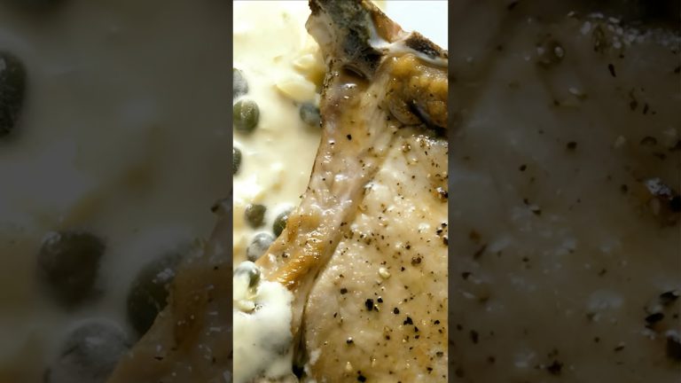 Côtelettes de porc sauce Moutarde | #shorts #recette #cuisine #tutorial