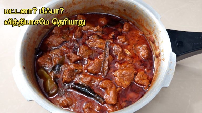 குர்பானி கறியில் செய்த சுவையான பீஃப் கிரேவி/Easy&Tasty Beef gravy/Bachelors Recipe