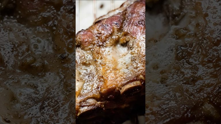 Ribs à l'asiatique d'Hugo Desnoyer | #shorts #recette #cuisine #tutorial