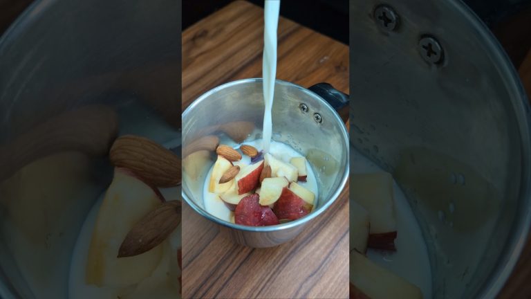 Apple smoothie 🥤 #shorts