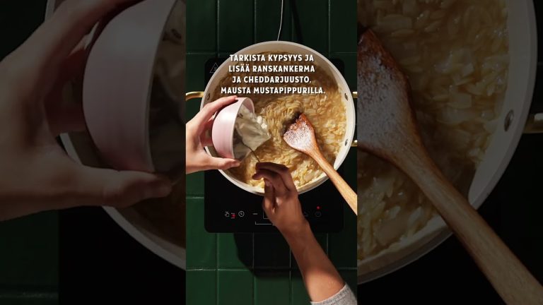 Orzo-pasta lihapullilla │Snellmanin reseptit #shorts