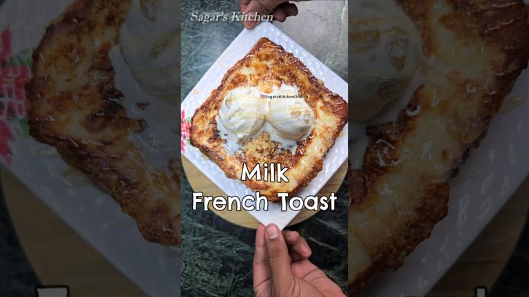 New Milk French Toast Recipe #Shorts