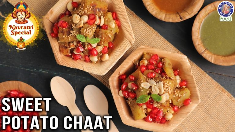 Navratri Special Recipe | Sweet Potato Chaat In 10 Mins | Navratri Recipes | Chef Bhumika