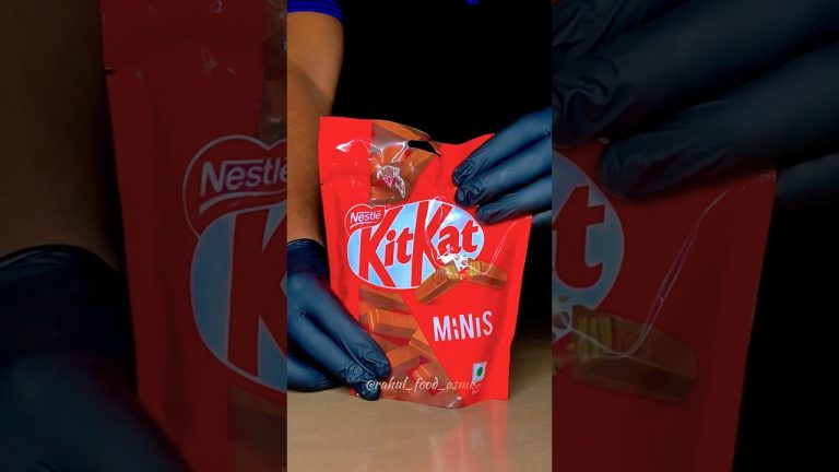 Kitkat Milkshake #shorts #asmr