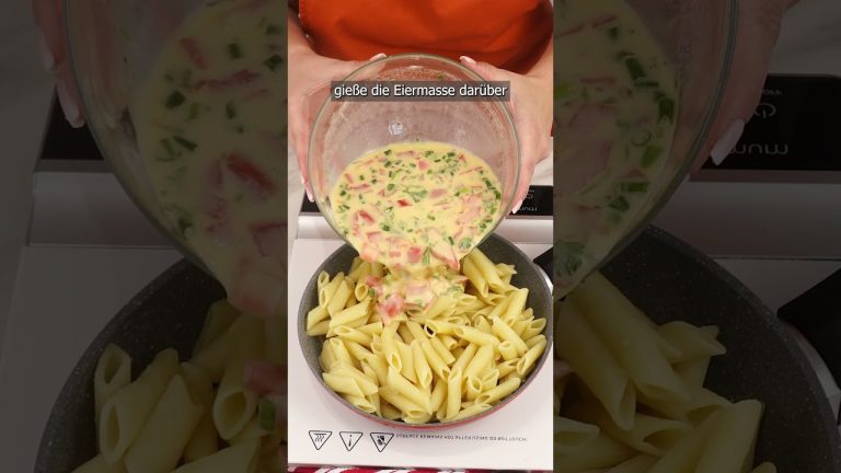 Omas Nudelomelett – Ein einfaches und köstliches Rezept!