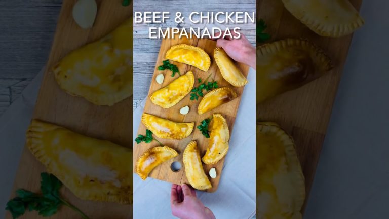 Beef & Chicken Empanadas 🇦🇷 #shorts