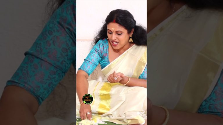 സദ്യക്ക് നോൺ വെജ്, അത് അമ്മായി സഹിക്കില്ല😂 #prawnscurry #shrimpcurry #seafoodrecipes