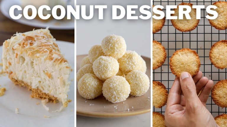 6 Easy Coconut Dessert Recipes