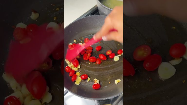 Purtassi Day 14: Red Pepper Pesto Pasta With Halloumi