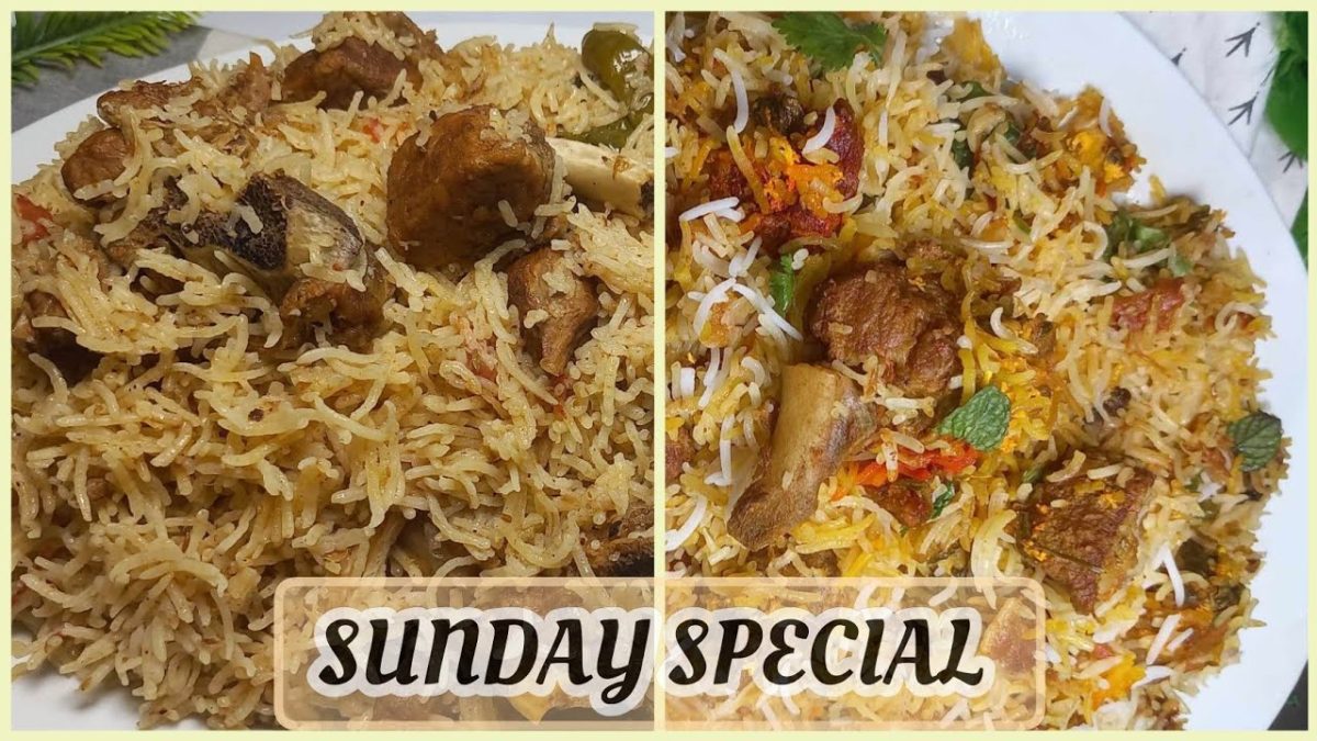 Sunday Special 2 Beef Recipes || Beef Biryani Recipe || Beef Pulao Recipe || Rice Recipes #food #4k