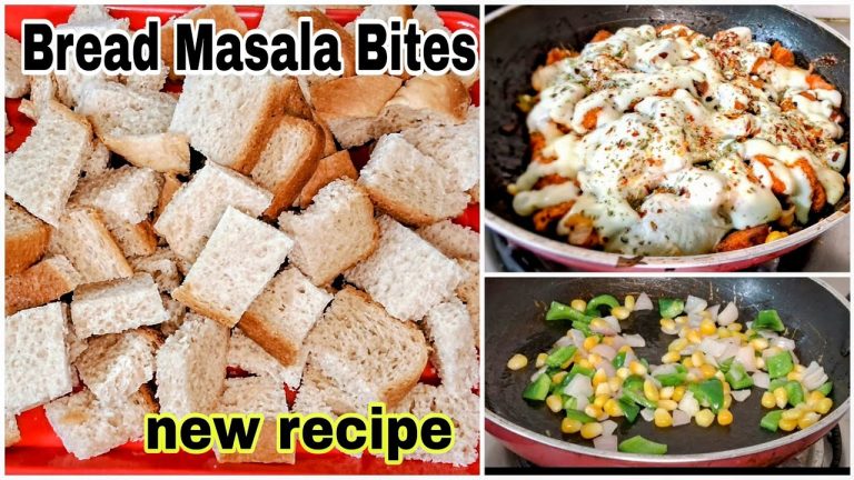 Cheese Bread Bites Recipe | 2 Minutes Bread Snacks Recipe | New Recipe | Easy Evening Snacks