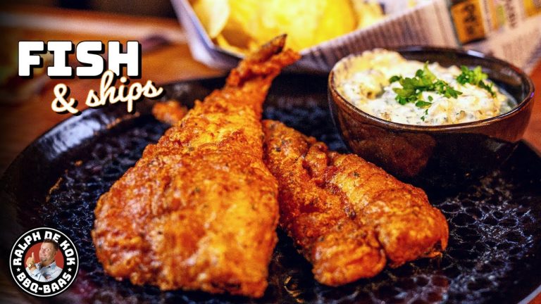 Fish & Chips op de KAMADO!