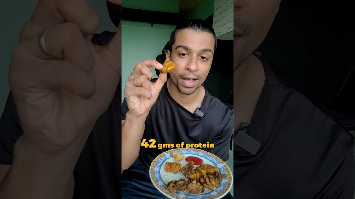 Quick KFC Chicken Recipe (42 gms Protein)