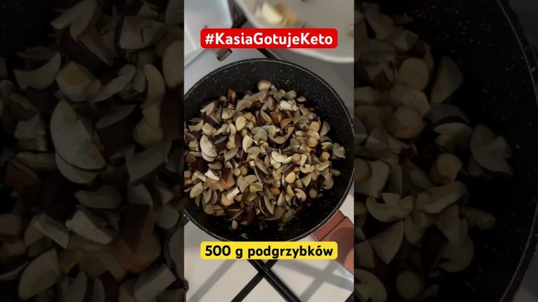 #Kasia Gotuje Keto – Sos podgrzybkowy #shorts #kasiagotujeketo