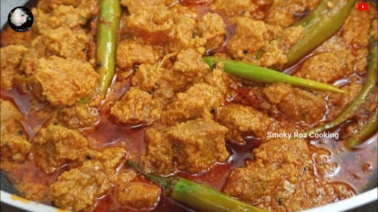 Achar Gosht | Beef Achar Gosht Recipe by Smoky Roz Cooking | Beef Easy Recipe |