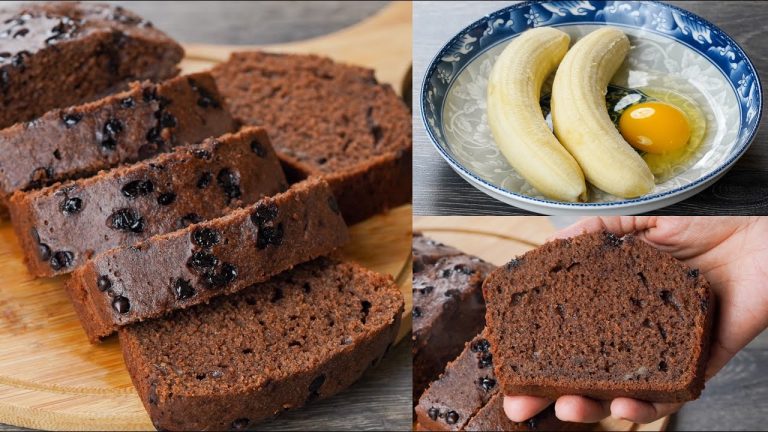 5 Star Style Banana Chocolate Bread | Without Oven | Homemade Banana Bread Recipe | Chocolate Bread