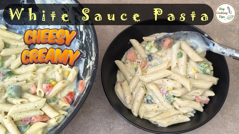 Cheesy White Sauce Pasta Recipe Kids LOVE!