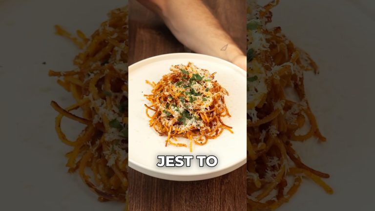 Ten makaron trzeba przypalić! #coocharz #spaghetti #makaron #przepis #jedzenie #shorts #allaassasina