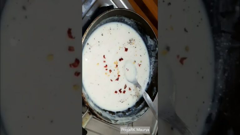 white pasta #shorts #poojarkskitchen #pasta #whitesaucepasta #music