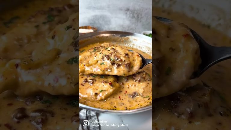 Marry Me Chicken done right. ‘Tis the season. 😉