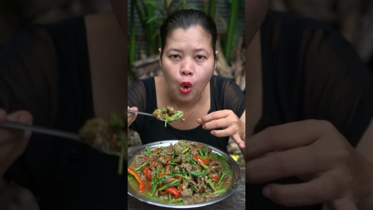 Beef fry recipe #shorts #deliciousmukbang #tastyfood #deliciusfood #yummyfood #asmr