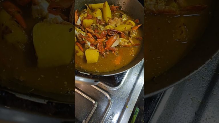 ଦେଶି କଙ୍କଡ଼ା ଝୋଳ 🤤#trending #reels #crab #recipe #cooking #shorts
