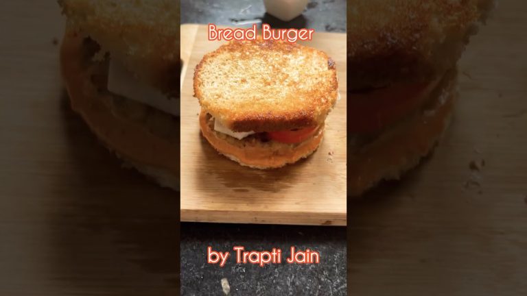 How to Make Burger with Bread | How to Make Burger Buns at Home | Burger Bread Recipes for Snacks