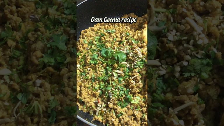 Beef Dam Keema Recipe ❤️#food #damkeema #mince