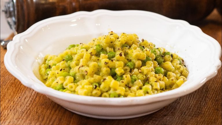 Creamy Peas Pasta – A Fall Recipe