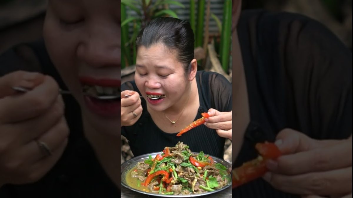 Beef fry recipe #shorts #deliciousmukbang #tastyfood #deliciusfood #yummyfood #eating #deliciou