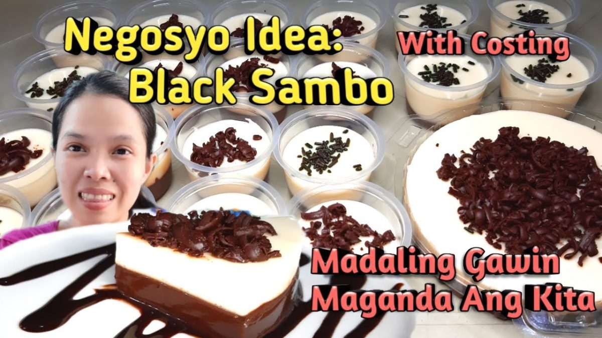 BLACK SAMBO DESSERT RECIPE W/Costing|Sideline & Homebase Business.