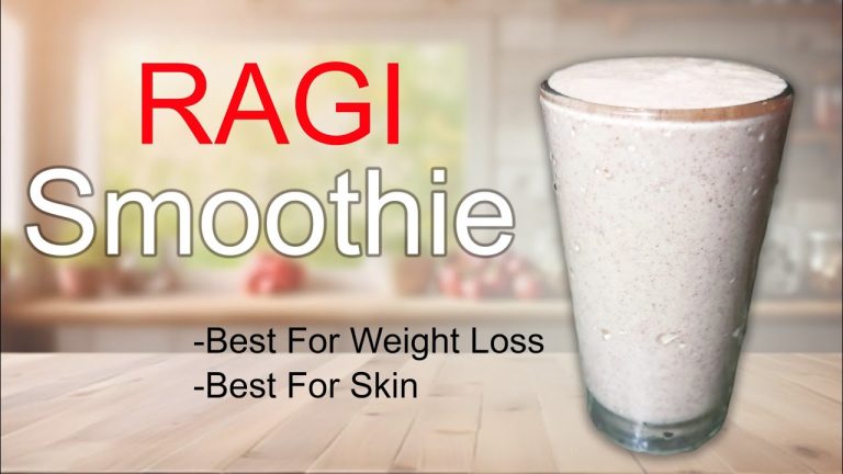 Ragi Smoothie for Weight Loss & Energy: Easy & Nutritious Recipe | Ragi smoothie Breakfast recipe