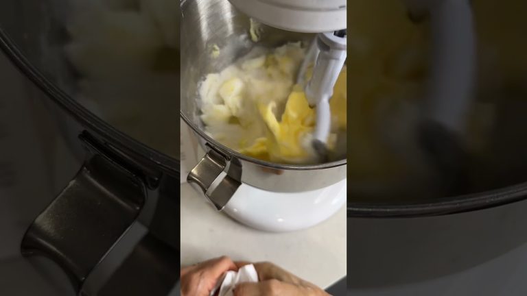Baking a white cake with white frosting