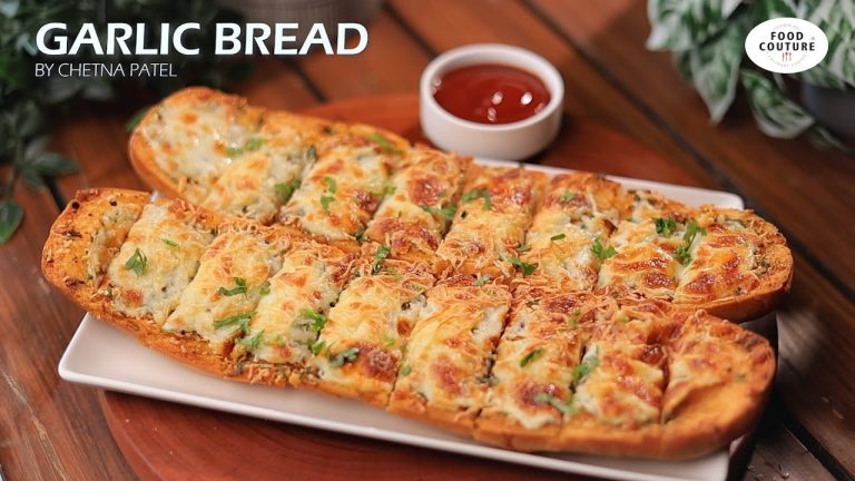 Garlic Bread | Simple n Easy Cafe Style Garlic Bread Recipe | Food Couture by Chetna Patel