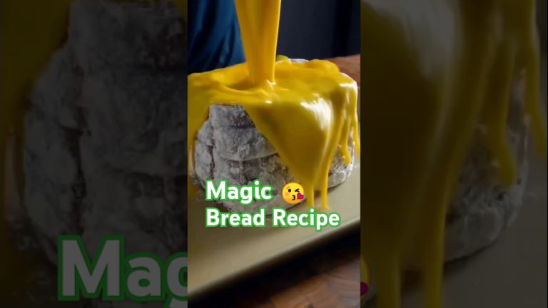 😘Magic Bread Recipe/💥Bread recipe # shorts  #trendingshorts