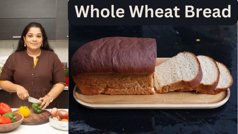 Whole Wheat Bread Recipe – 100% Wheat Bread Recipe – Yummy Tummy Aarthi