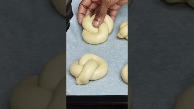 Shaping bread like this