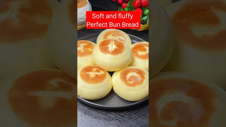 Steamed Bun Bread recipe at home|বাড়িতে বানানো বান ব্রেড|Soft Bun  bread#shorts#recipe#viral#bread