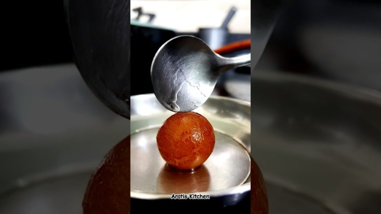 Perfect Soft & Sweet Gulab Jamun Recipe 😋😍 #shorts #viralrecipe