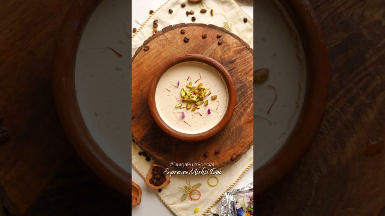 Expresso Mishti Doi  #masterchefrecipes #durgapuja #dessertrecipe
