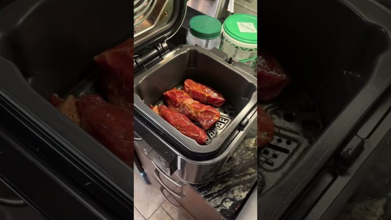 Making a quick dinner #airfryer  #pork  #foodie  #shortsvideo  #foryou  #music #remix #beats