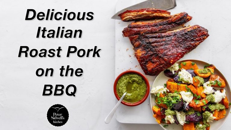 Discover the Secret to a Delicious Italian Roast Pork on the BBQ!