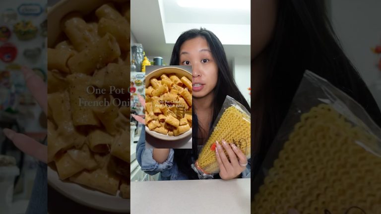 Let’s make French onion soup pasta 🍝 #pasta #cookingathome