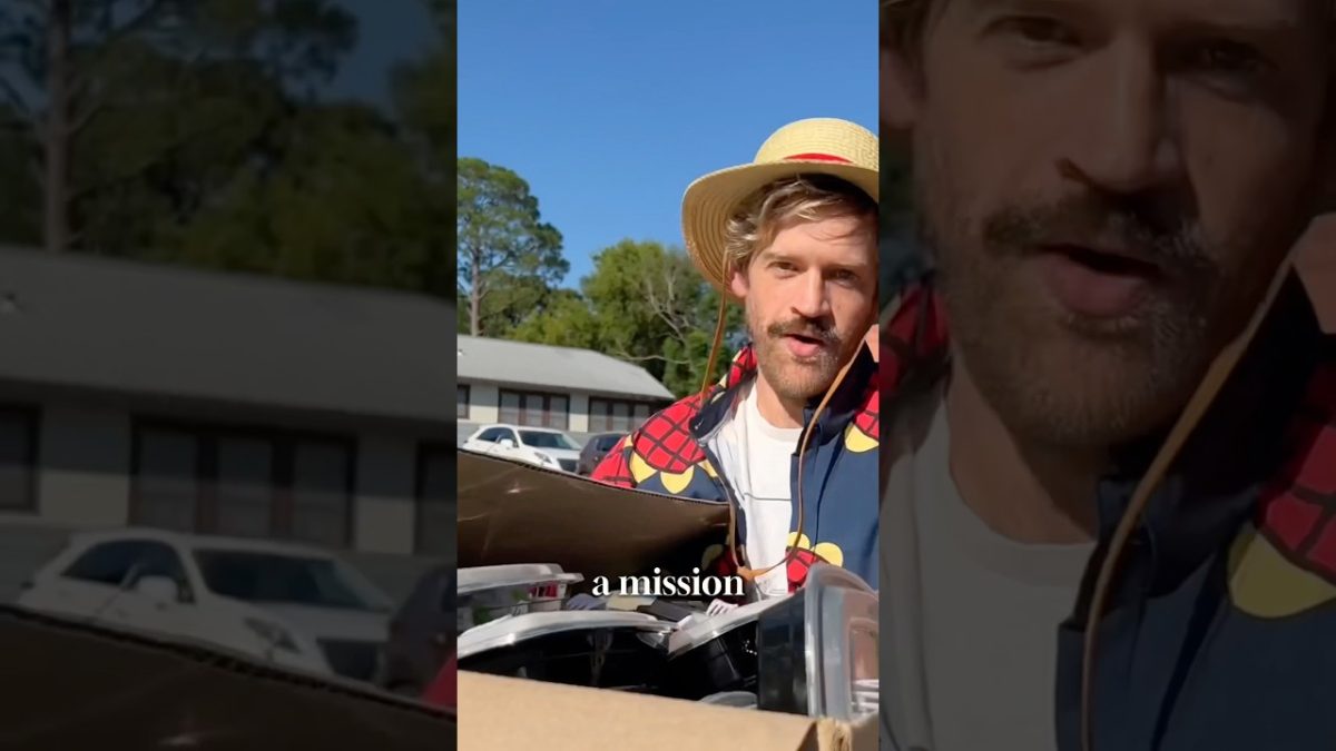 Cooking for my community part 3! #shorts #goodnews