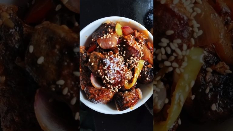 Devilled Fish😋💚 Delicious Easy Devilled Tuna fish recipe😍💗 මාලු ඩෙවල් #cooking #fish #recipe