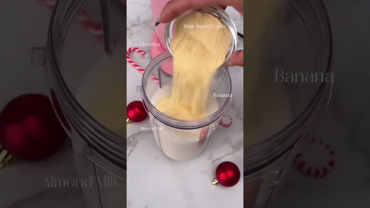 nutribullet Pro 900 Pink Peppermint Smoothie #shorts #smoothierecipes #peppermint #blender