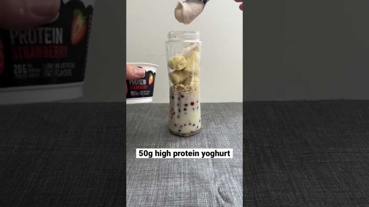 Post-workout recovery smoothie 🥤🍌 | #healthyrecipes #recipe #smoothie